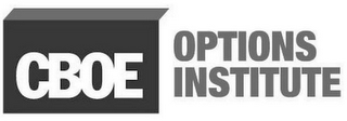CBOE OPTIONS INSTITUTE logo