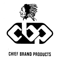 CBP CHIEF BRAND PRODUCTS logo