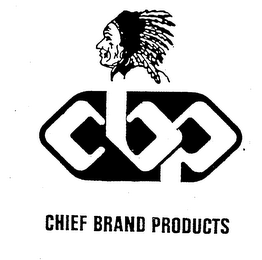 CBP CHIEF BRAND PRODUCTS logo