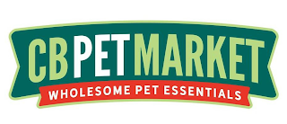CBPETMARKET WHOLESOME PET ESSENTIALS logo