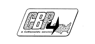 CBR A NATIONWIDE SERVICE logo