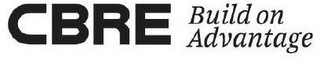 CBRE BUILD ON ADVANTAGE logo
