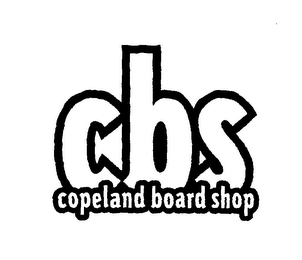 CBS COPELAND BOARD SHOP logo