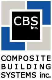 CBS INC. COMPOSITE BUILDING SYSTEMS INC. logo