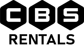 CBS RENTALS logo
