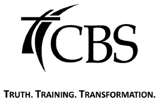 CBS TRUTH. TRAINING. TRANSFORMATION. logo