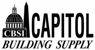 CBSI CAPITOL BUILDING SUPPLY logo