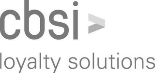CBSI LOYALTY SOLUTIONS logo