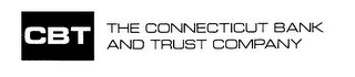 CBT THE CONNECTICUT BANK AND TRUST COMPANY logo