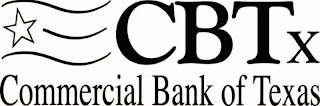 CBTX COMMERCIAL BANK OF TEXAS logo