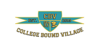 CBV EST. 2019 COLLEGE BOUND VILLAGE logo