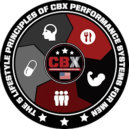 CBX PERFORMANCE SYSTEMS FOR MEN THE 5 LIFESTYLE PRINCIPLES OF CBX PERFORMANCE SYSTEMS FOR MEN logo