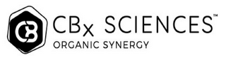 CBX SCIENCES ORGANIC SYNERGY logo