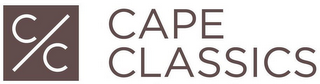 C/C CAPE CLASSICS logo