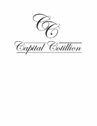 CC CAPITAL COTILLION logo