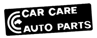 CC CAR CARE AUTO PARTS logo