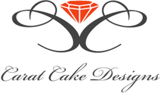CC CARAT CAKE DESIGNS logo