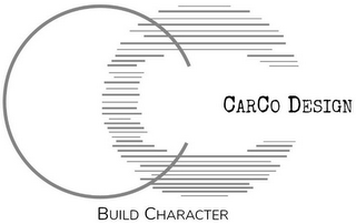 CC CARCO DESIGN BUILD CHARACTER logo