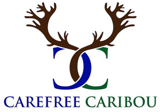 CC CAREFREE CARIBOU logo