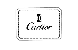CC CARTIER logo