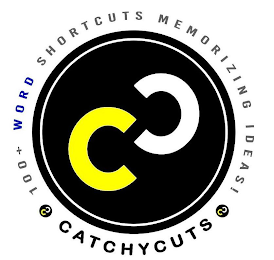 CC CATCHYCUTS 100+ WORD SHORTCUTS MEMORIZING IDEAS! logo