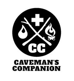 CC CAVEMAN'S COMPANION logo