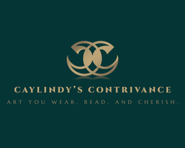 CC CAYLINDY'S CONTRIVANCE ART YOU WEAR, READ, AND CHERISH. logo