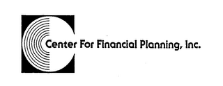 CC CENTER FOR FINANCIAL PLANNING, INC. logo