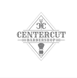 CC CENTERCUT BARBERSHOP logo