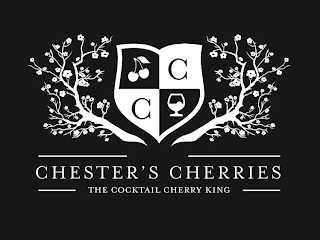 CC CHESTERS CHERRIES THE COCKTAIL CHERRY KING logo