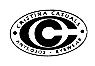 CC CHRISTINA CASUALS ANTEOJOS EYEWEAR logo