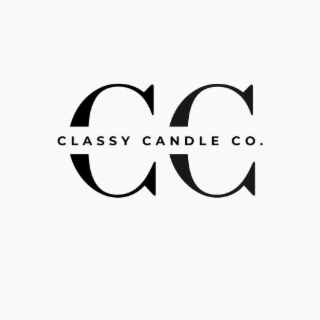 CC CLASSY CANDLE CO. logo