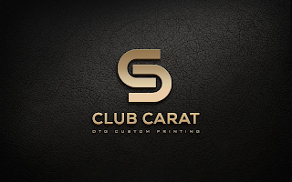 CC CLUB CARAT DTG CUSTOM PRINTING logo