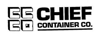CC CO CHIEF CONTAINER CO. logo