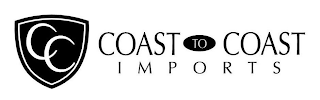 CC COAST TO COAST IMPORTS logo