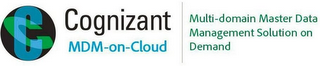 CC COGNIZANT MDM-ON-CLOUD MULTI-DOMAIN MASTER DATA MANAGEMENT SOLUTION ON DEMAND logo