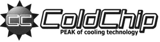 CC COLDCHIP PEAK OF COOLING TECHNOLOGY logo