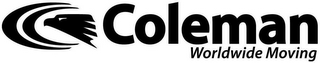 CC COLEMAN WORLDWIDE MOVING logo