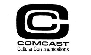 CC COMCAST CELLULAR COMMUNICATIONS logo