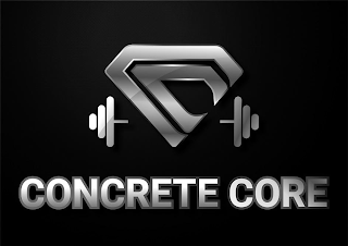 CC CONCRETE CORE logo