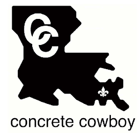 CC CONCRETE COWBOY logo