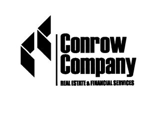 CC CONROW COMPANY REAL ESTATE & FINANCIAL SERVICES logo