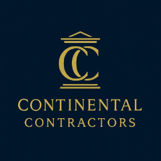 CC CONTINENTAL CONTRACTORS logo