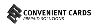CC CONVENIENT CARDS PREPAID SOLUTIONS