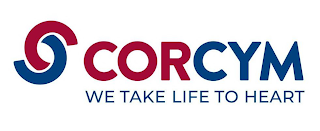CC CORCYM WE TAKE LIFE TO HEART logo