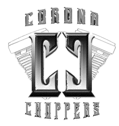 CC CORONA CHOPPER logo