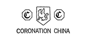 CC CORONATION CHINA logo