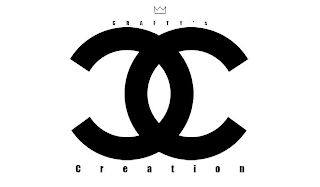 CC CRAFTY'S CREATION logo