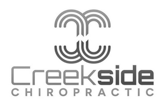 CC CREEKSIDE CHIROPRACTIC logo