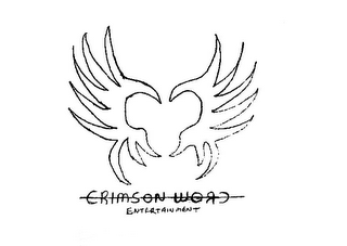 CC CRIMSON CROW ENTERTAINMENT logo